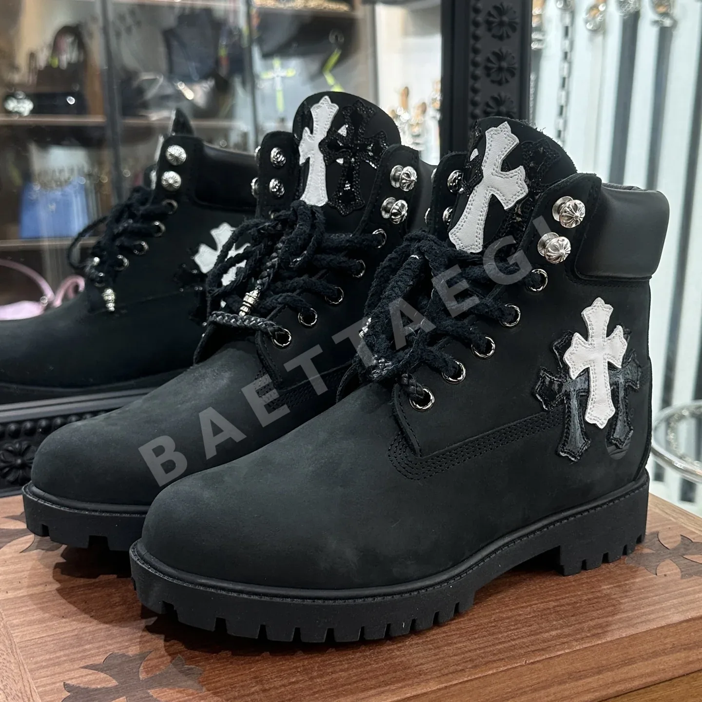 크롬하츠 신발 164053 Chrome Hearts Boots 상세 이미지 4