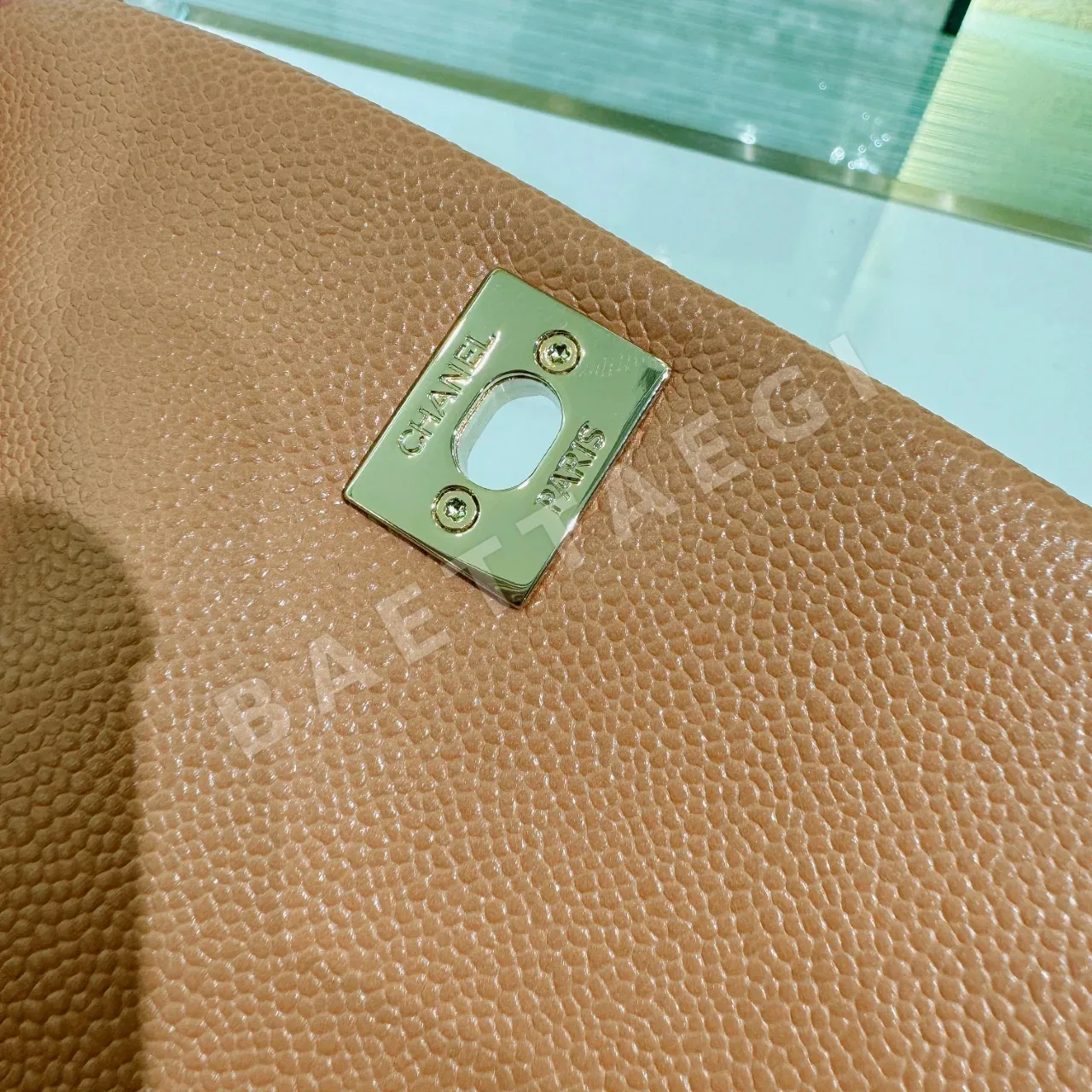 샤넬 카라멜 대형 백팩 상세 이미지 6