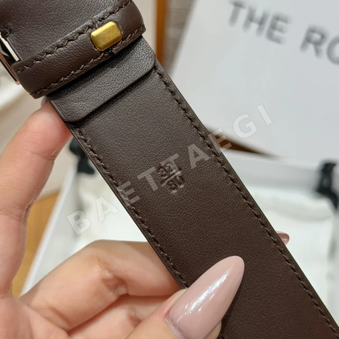 더로우 클래식 송아지가죽 벨트 32mm 상세 이미지 7