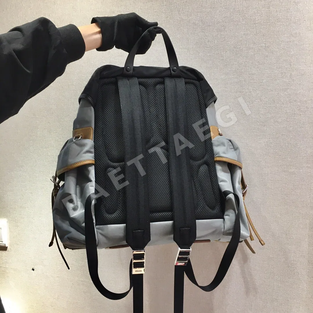 프라다 사피아노 트리밍 패브릭 백팩 2VZ074 상세 이미지 5