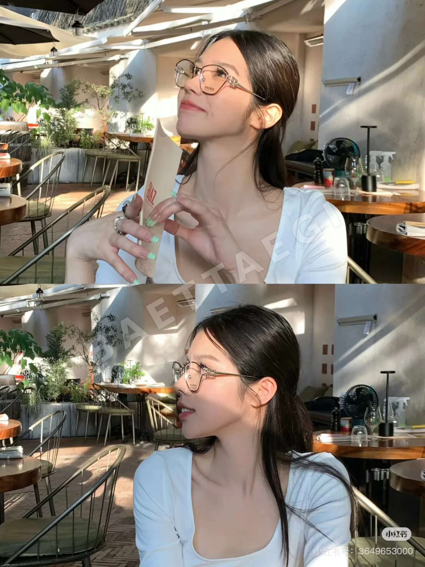 미우미우 VMU 53 UV 선글라스 상세 이미지 5