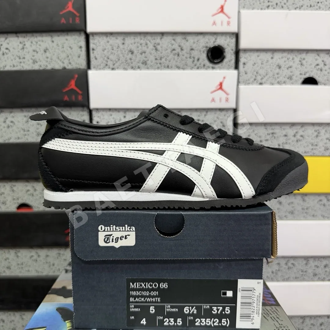 오니츠카타이거 [QC] 멕시코 66 1183C102-001 202280 Onitsuka Tiger Mexico 66 Black White 상세 이미지 1