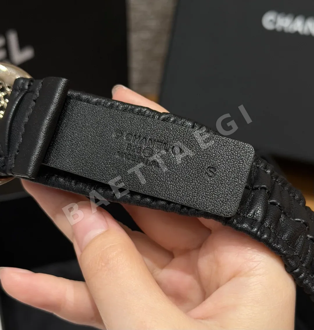 샤넬 플리츠 고무 벨트 30mm 상세 이미지 5