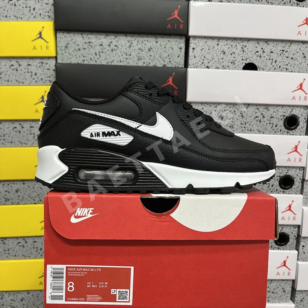 나이키 [MAX] 에어 맥스 90 LTR CD6864-029 201062 Nike Air Max 90 LTR Black White