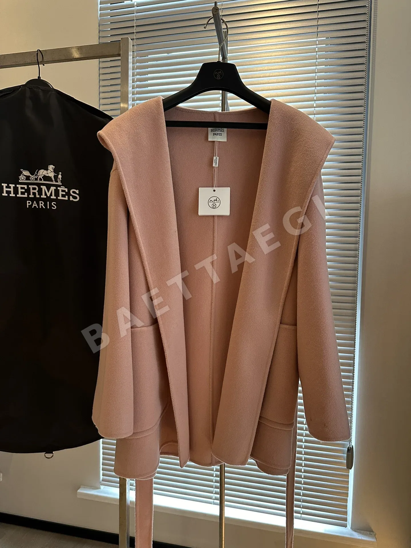 마르지엘라 미니 바스 로브 캐시미어 후드 자켓 상세 이미지 2