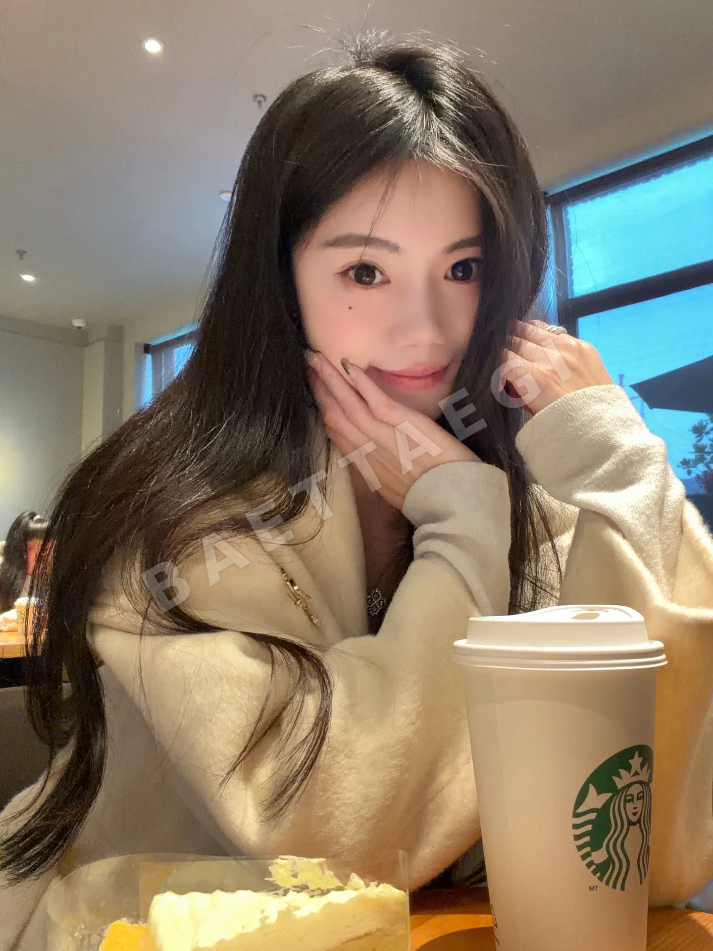 샤넬 후드 카시미야 코트 여성 자켓 상세 이미지 4