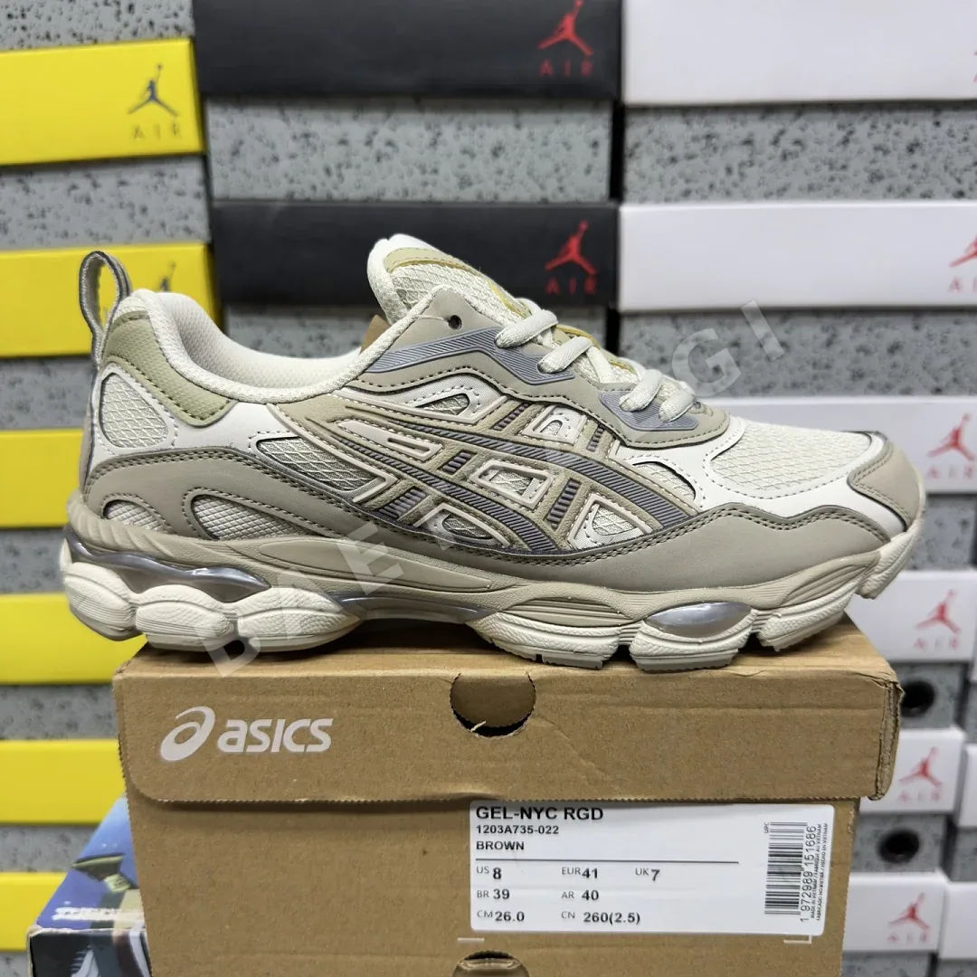 아식스 [M] 젤 NYC RGD 1203A735-022 200515 Asics Gel-NYC RGD Smoke Grey Wool