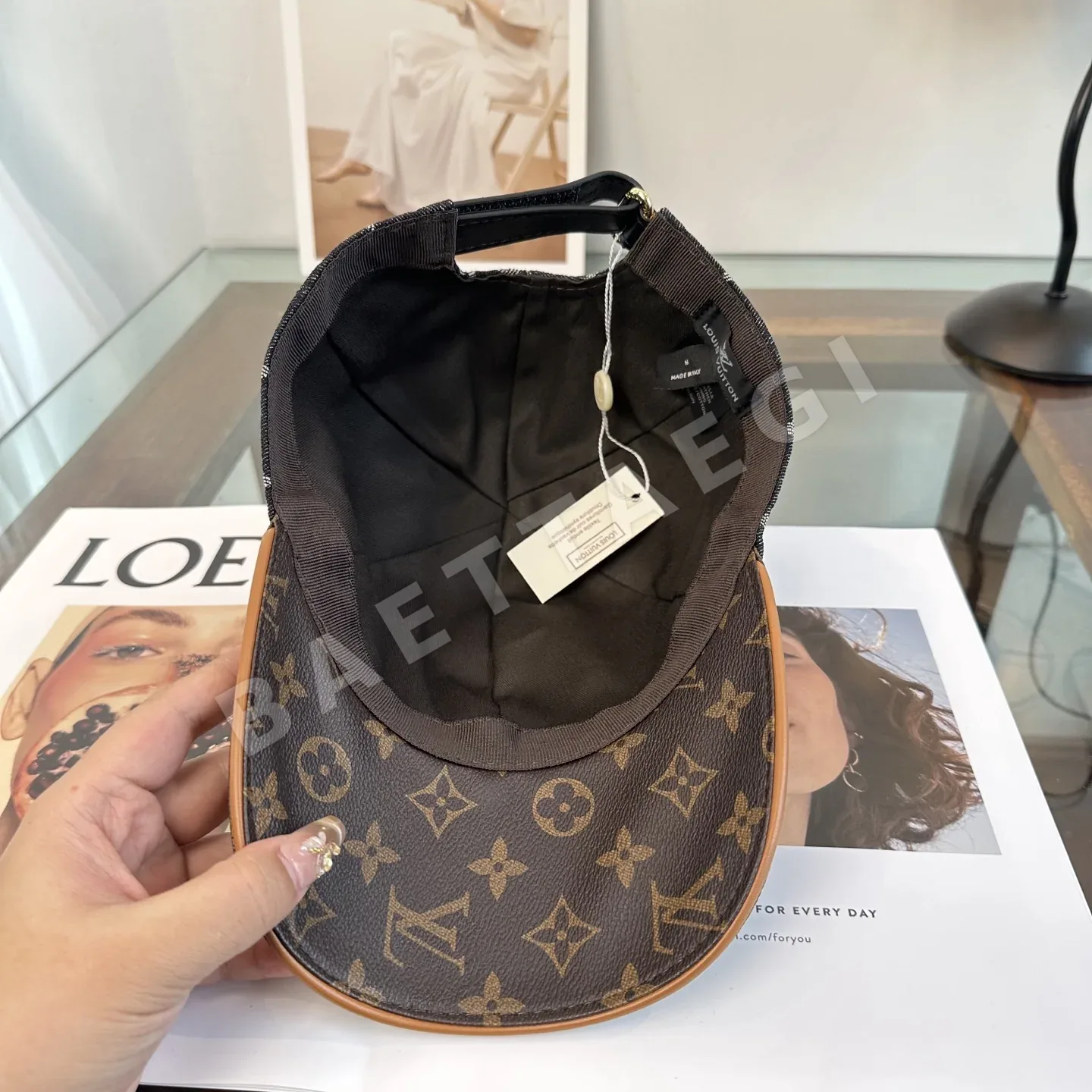 루이비통 베이스볼 모자 상세 이미지 9