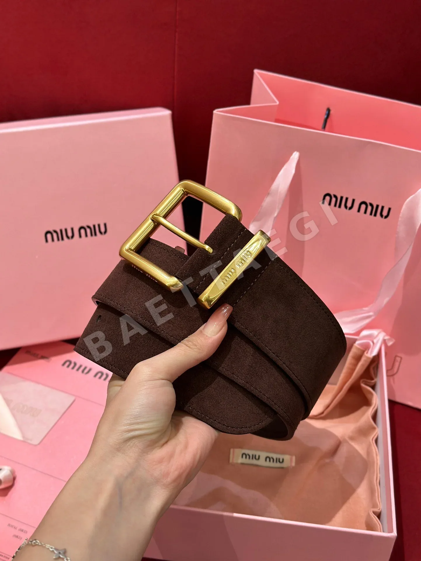 미우미우 벨트 57833 Miu Miu Belt 상세 이미지 2