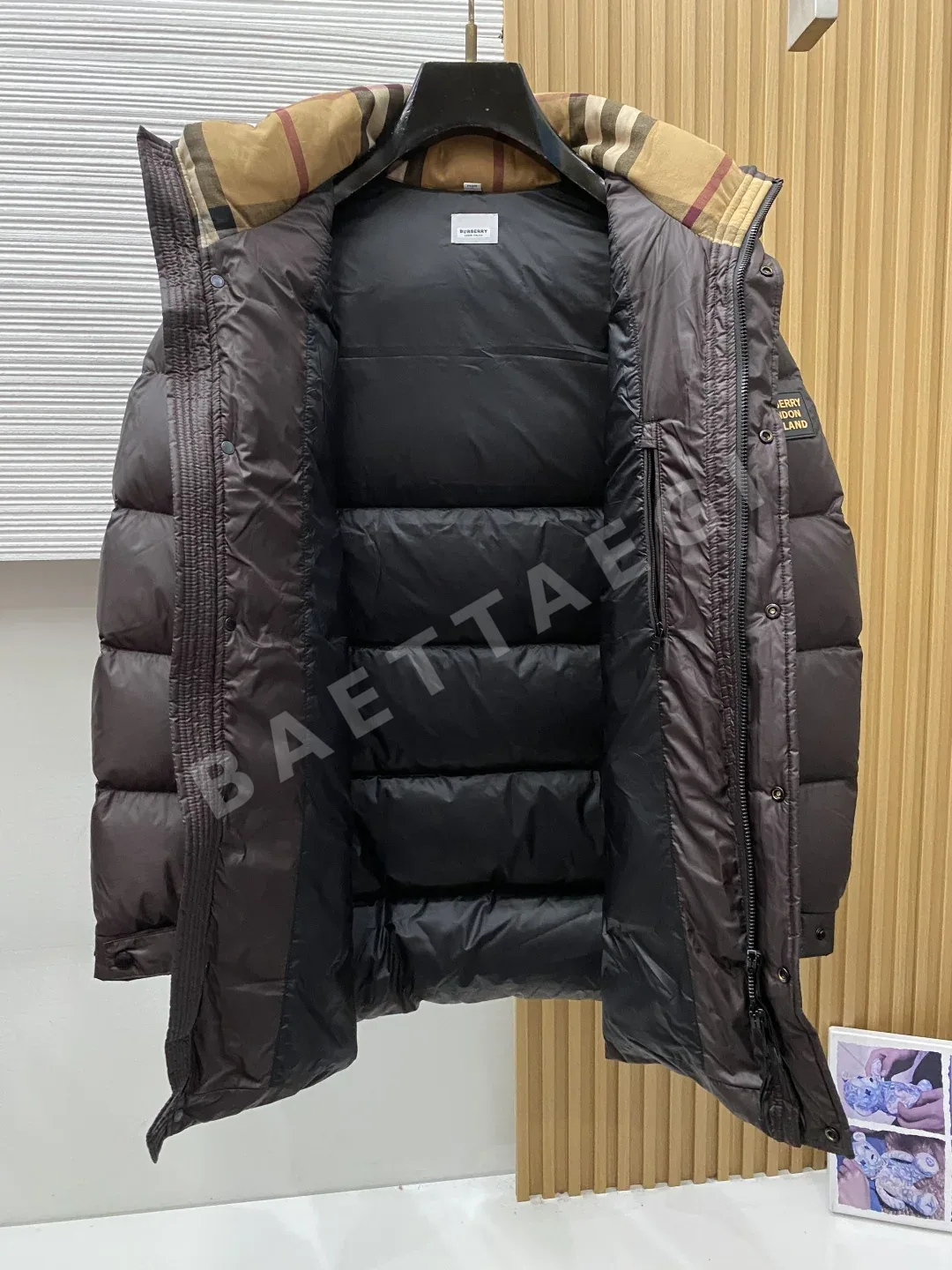 버버리 남성 덕다운 패딩 점퍼 상세 이미지 9