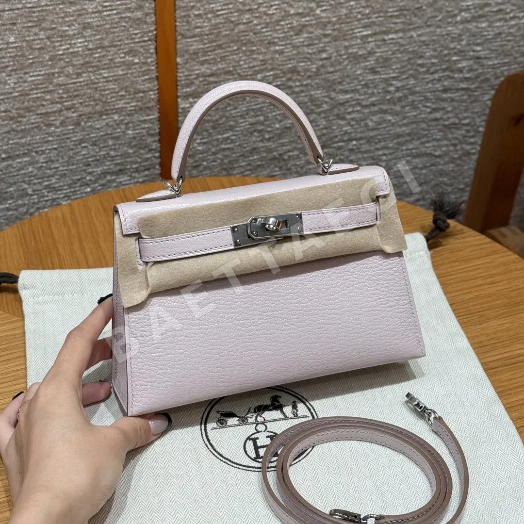 에르메스 켈리 미니 염소가죽 가방 164258