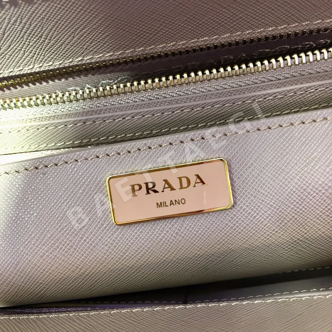 프라다 가레리아 크로스그레인 소가죽 핸드백 1BA274 상세 이미지 8
