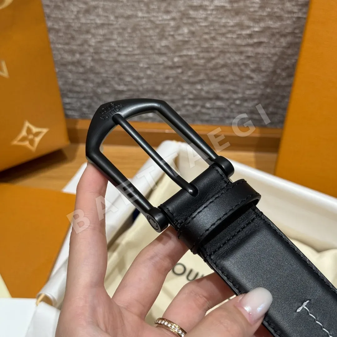 루이비통 가죽 벨트 35mm 상세 이미지 5