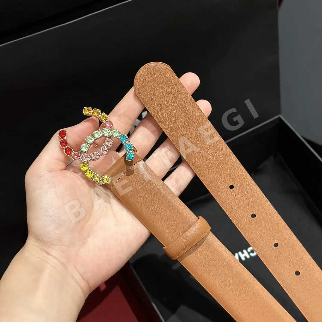 샤넬 여성 가죽 벨트 상세 이미지 7