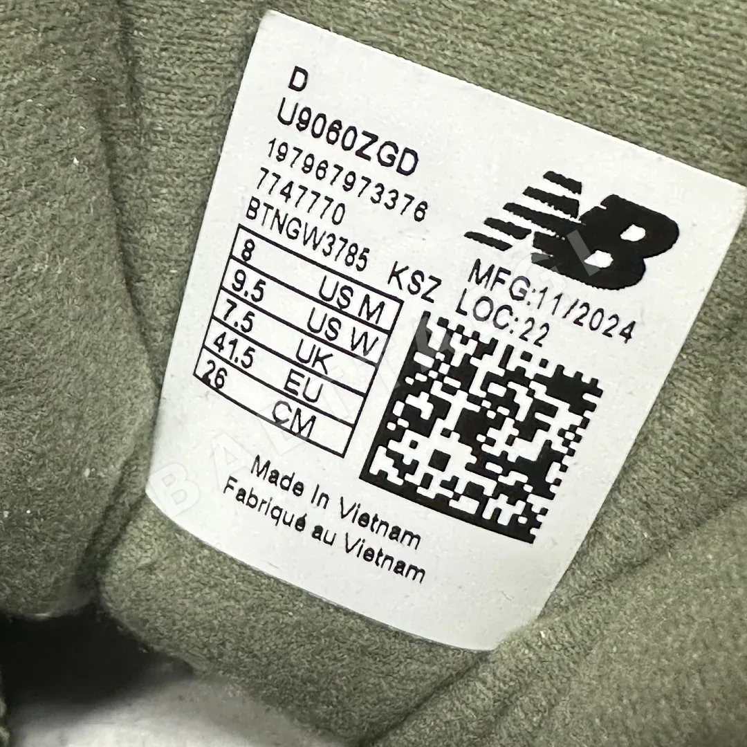 뉴발란스 [C] 9060 U9060ZGD 202206 New Balance 9060 상세 이미지 10