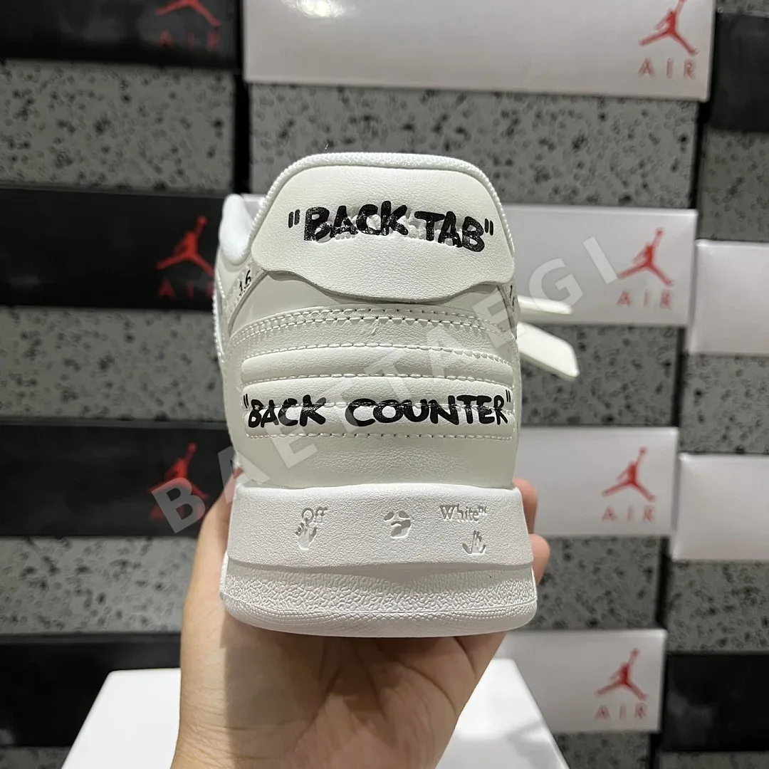 오프화이트 아웃 오브 오피스 OOO 로우 탑스 화이트 202439 Off White Out Of Office OOO Low Tops 상세 이미지 7