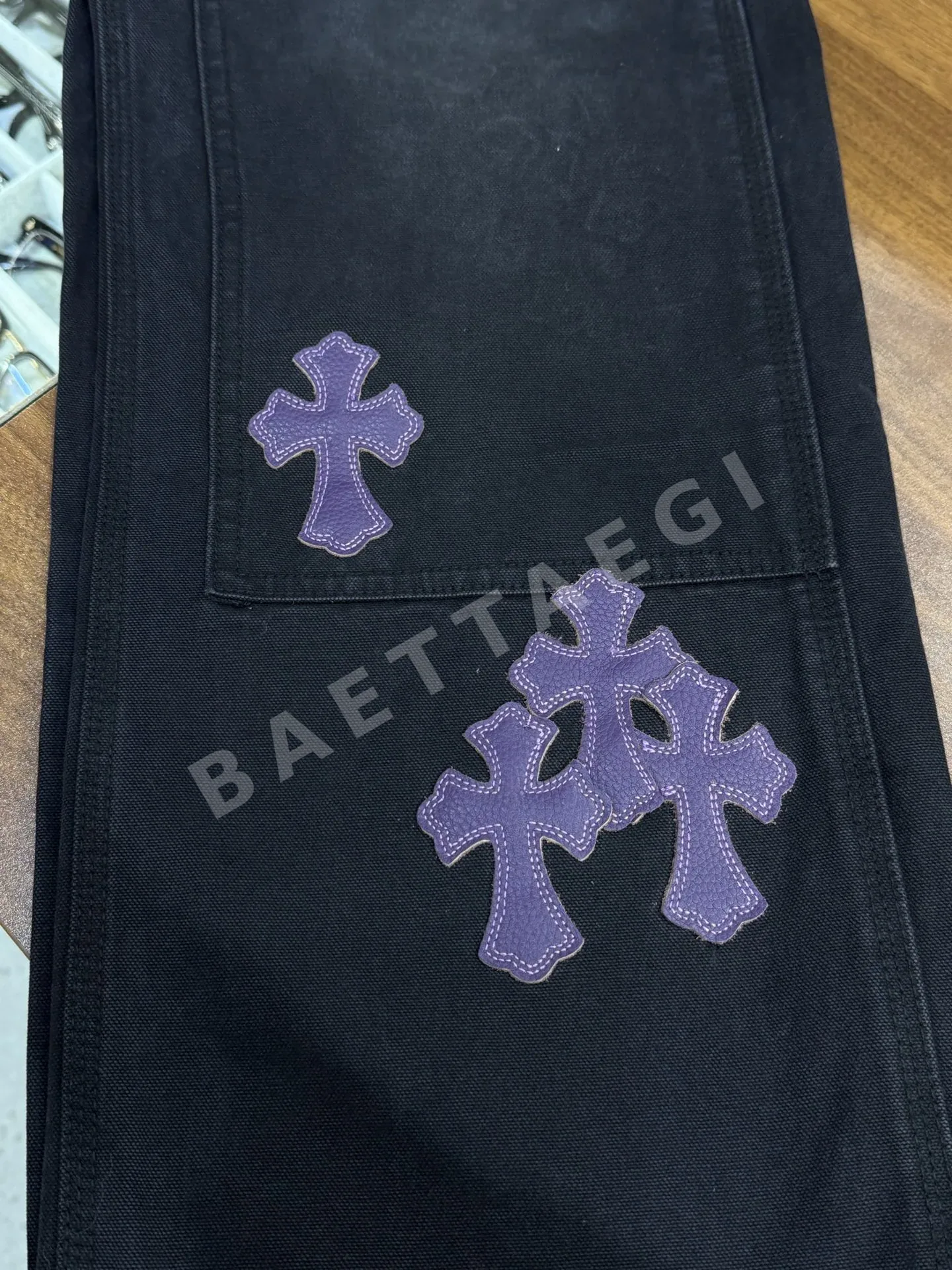 크롬하츠 남성 바지 163181 Chrome Hearts Pants 상세 이미지 4