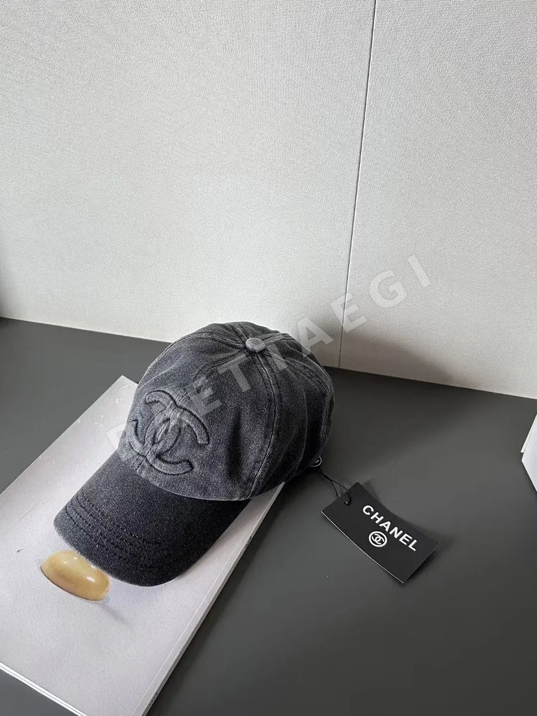 샤넬 데님 워시드 캡 상세 이미지 4