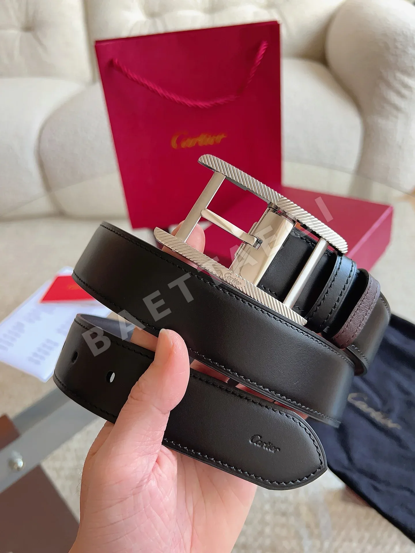까르띠에 벨트 57173 Cartier Belt