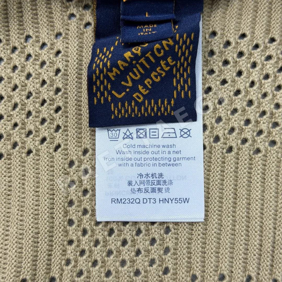 루이비통 코튼 크루넥 반팔 티셔츠 상세 이미지 9