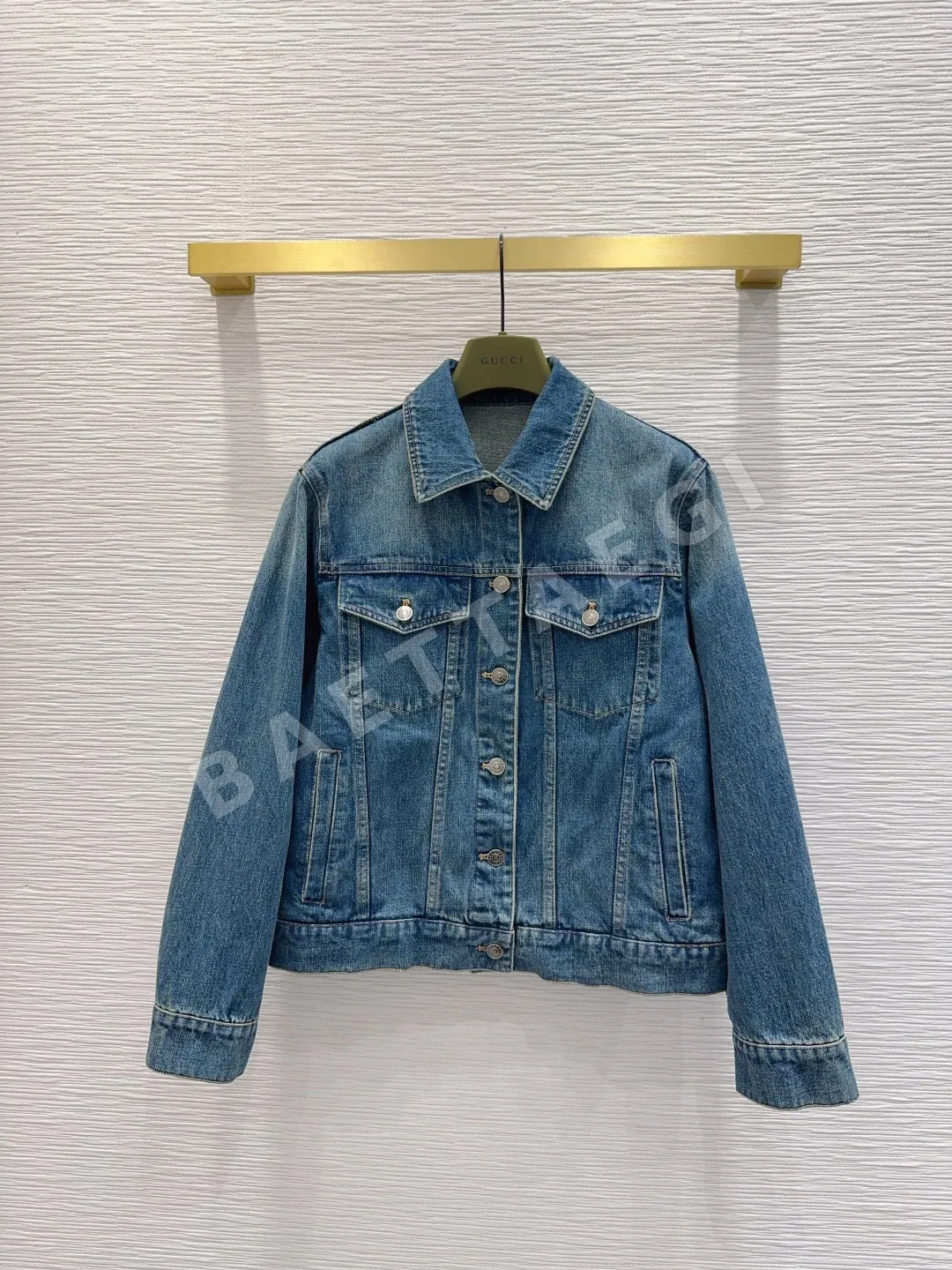 구찌 여성 데님 자켓 91457