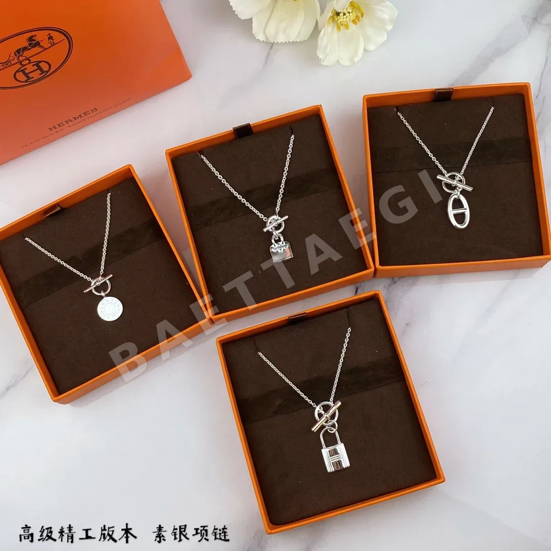 에르메스 켈리 실버 목걸이 상세 이미지 6