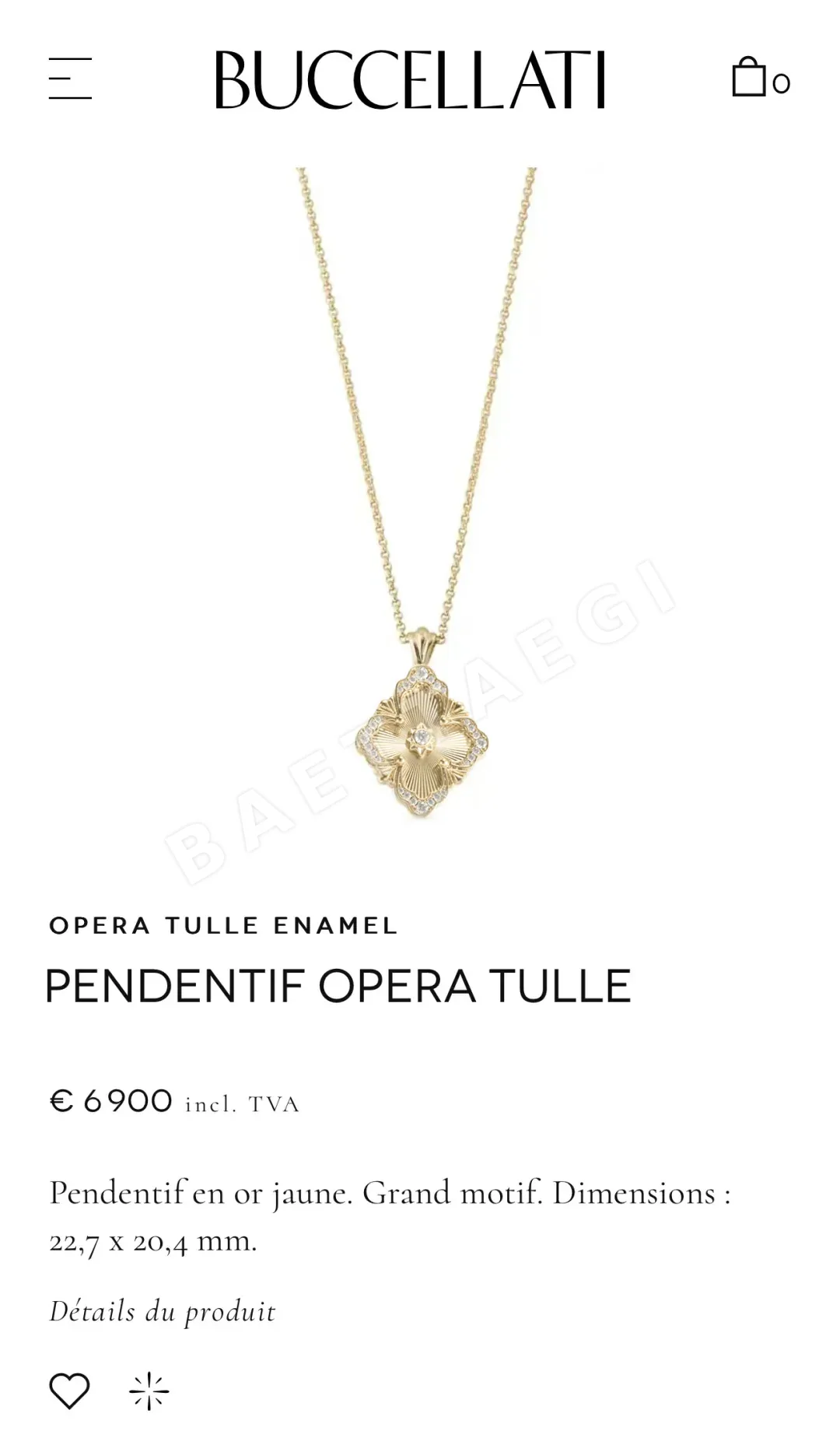 부첼라티 목걸이 64182 Buccellati Necklace 상세 이미지 13
