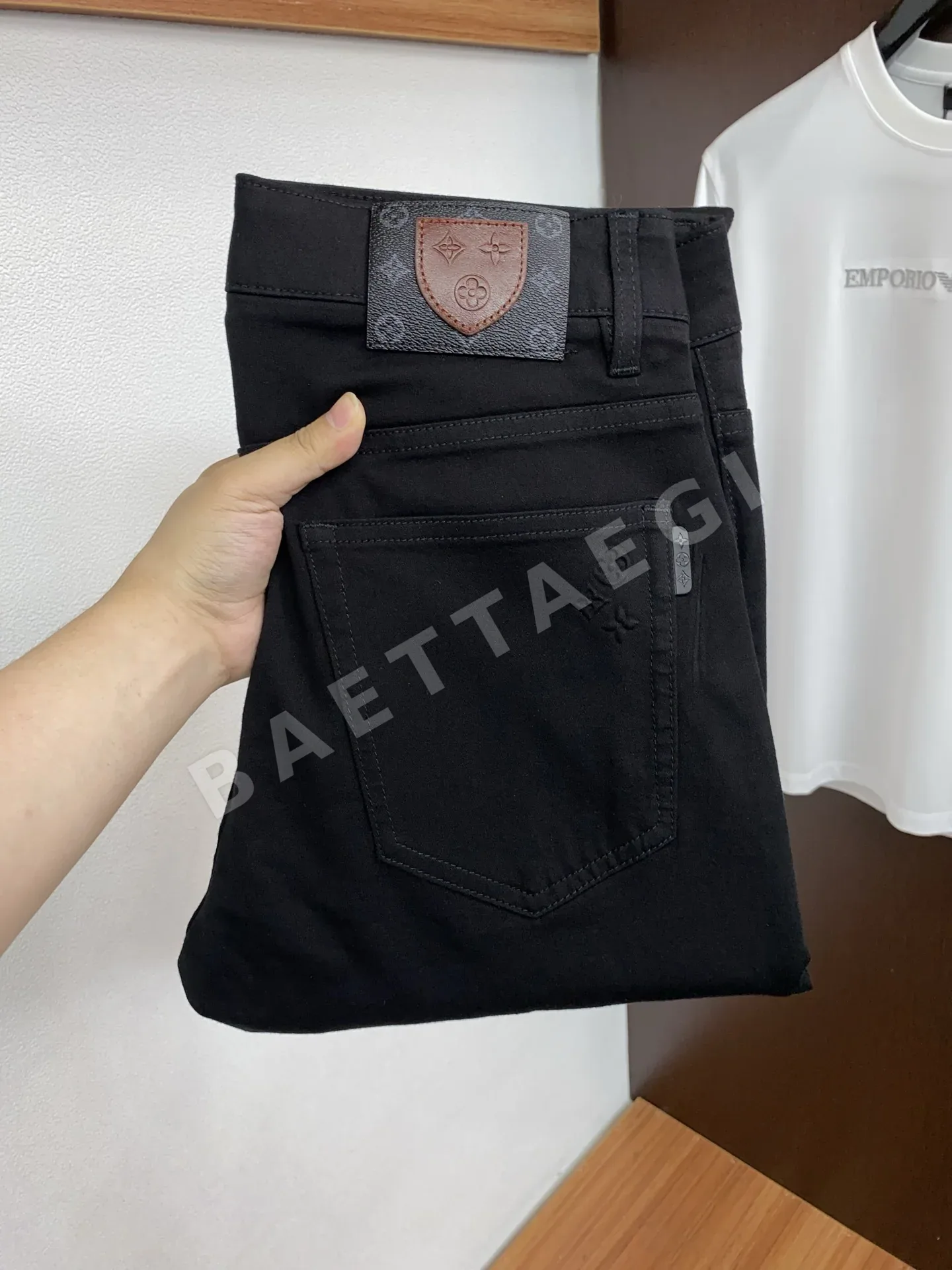 루이비통 데님 남성 바지 148350