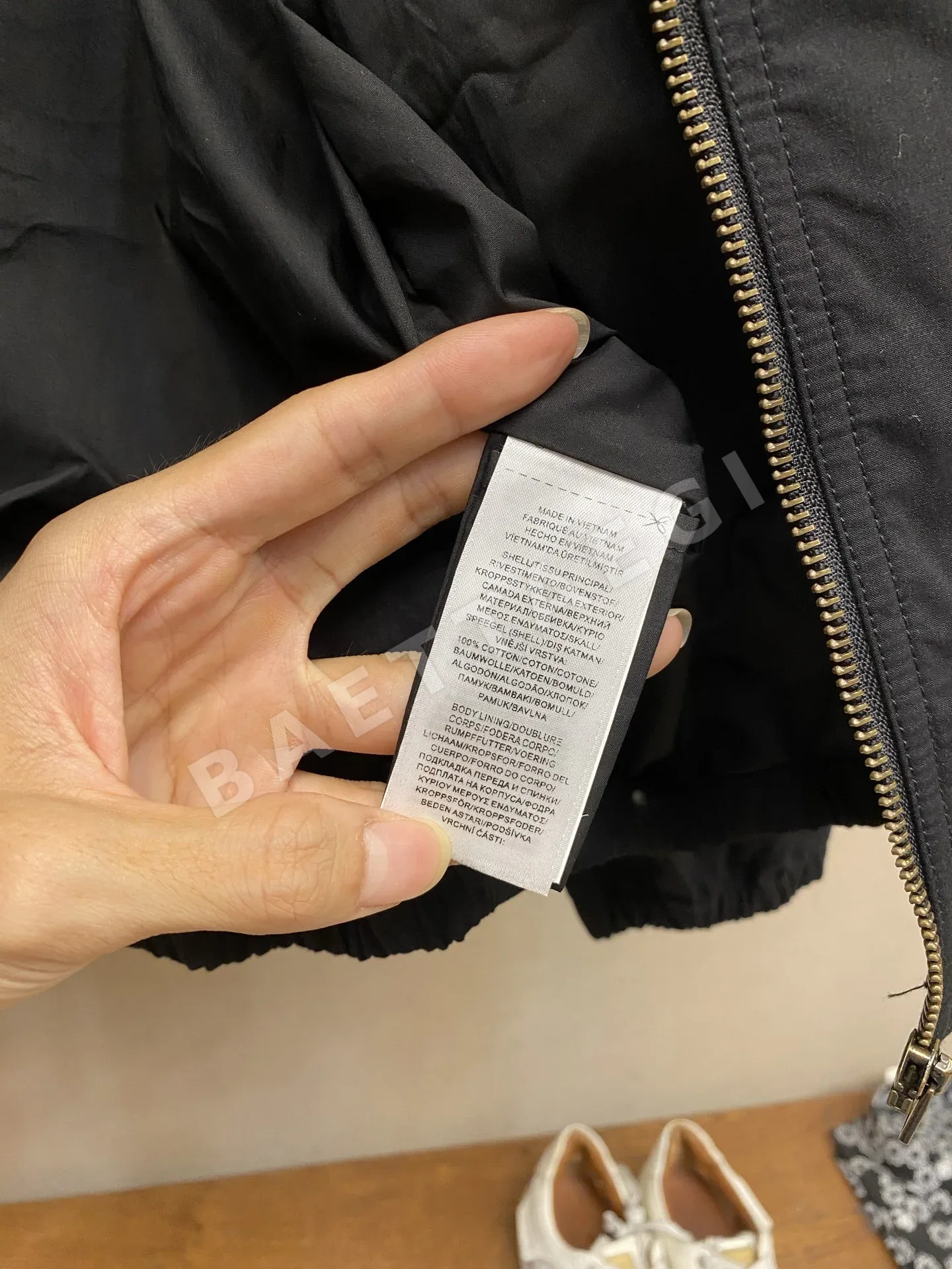 폴로 코튼 포플린 자수 남성 자켓 상세 이미지 7