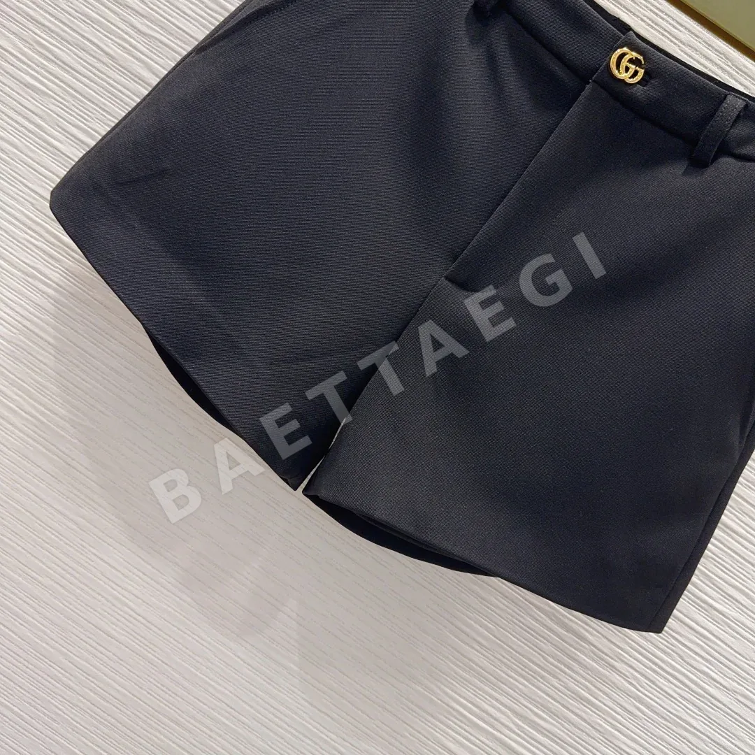 구찌 여성 린넨 반바지 상세 이미지 8