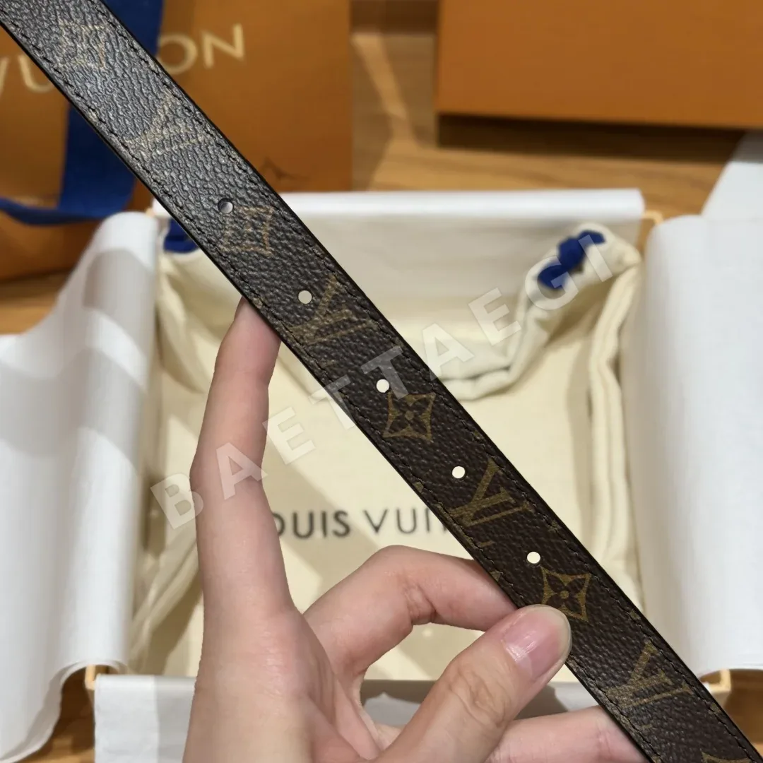 루이비통 도핀 20mm 리버시블 송아지가죽 벨트 상세 이미지 7