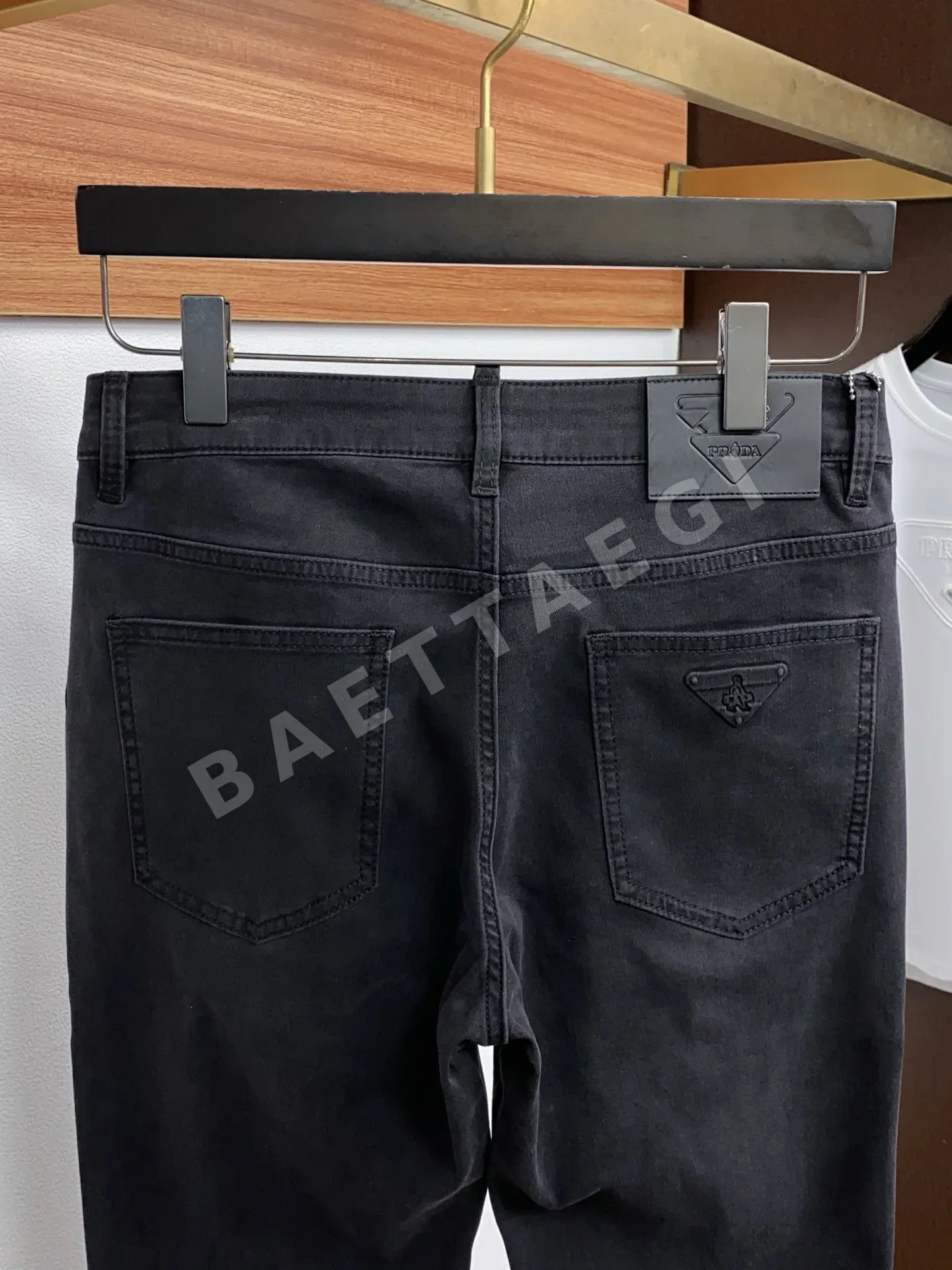 프라다 남성 데님 바지 상세 이미지 9