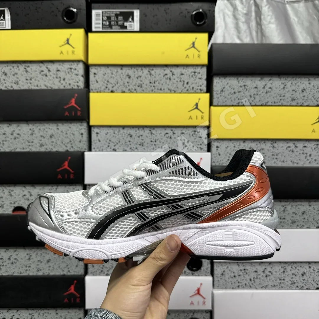 아식스 [LZ] 젤 카야노 14 1201A019-109 200592 Asics Gel-Kayano 14 White Piquant Orange 상세 이미지 7