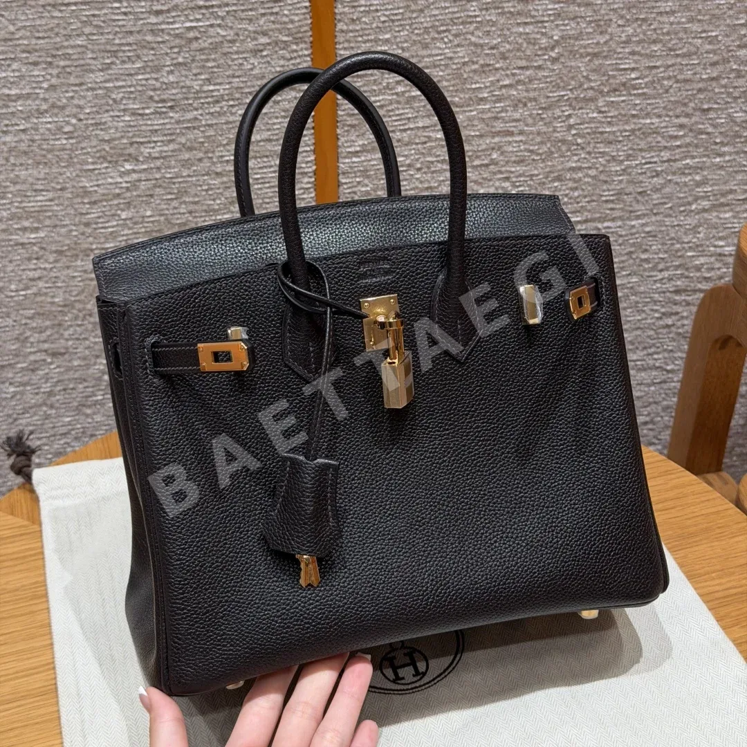 에르메스 버킨 토고 가방 25 cm 상세 이미지 2