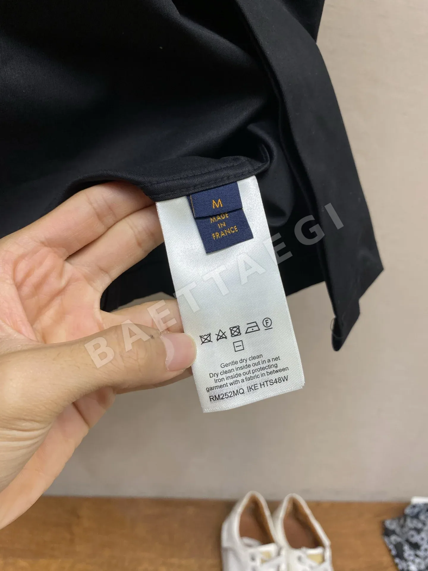 루이비통 코튼 포플린 가슴 포켓 반팔 셔츠 상세 이미지 7