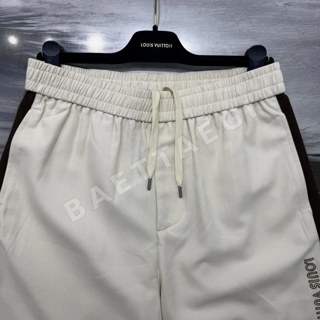 루이비통 패치워크 면 반바지 상세 이미지 5