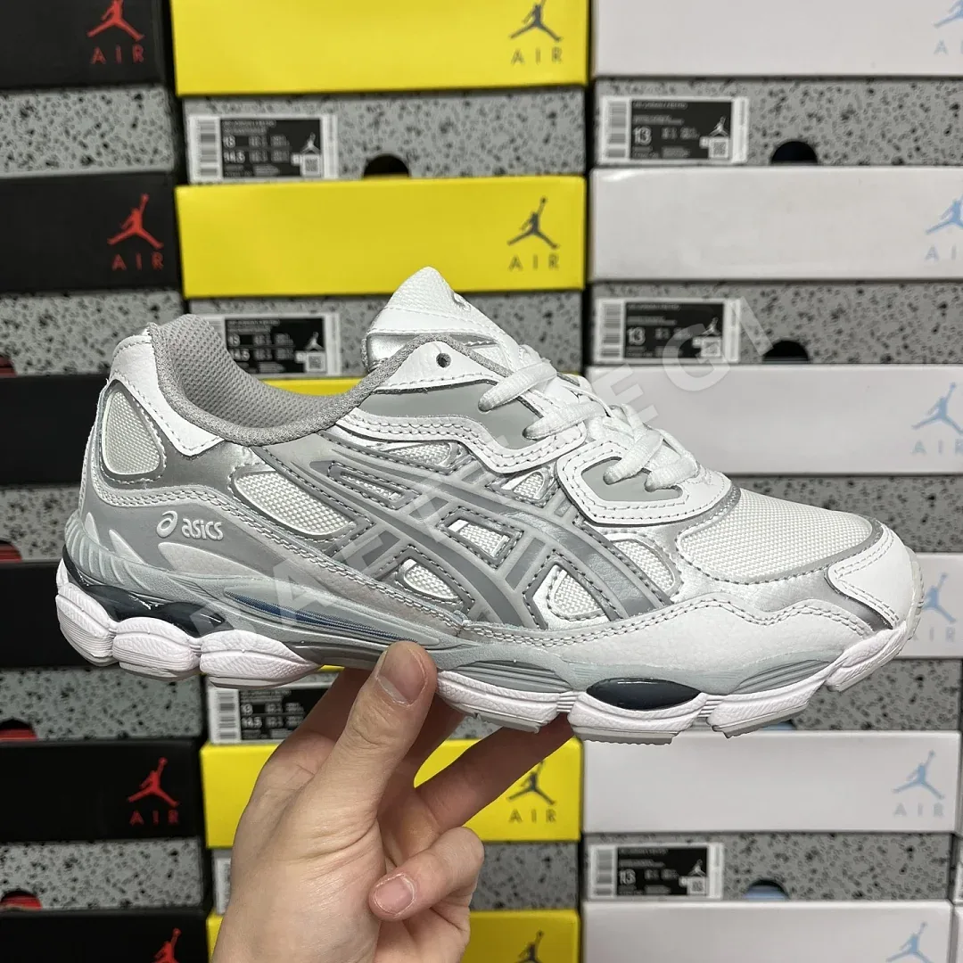 아식스 [M] 젤 NYC 1203A280-100 200488 Asics Gel-NYC White Oyster Grey 상세 이미지 8