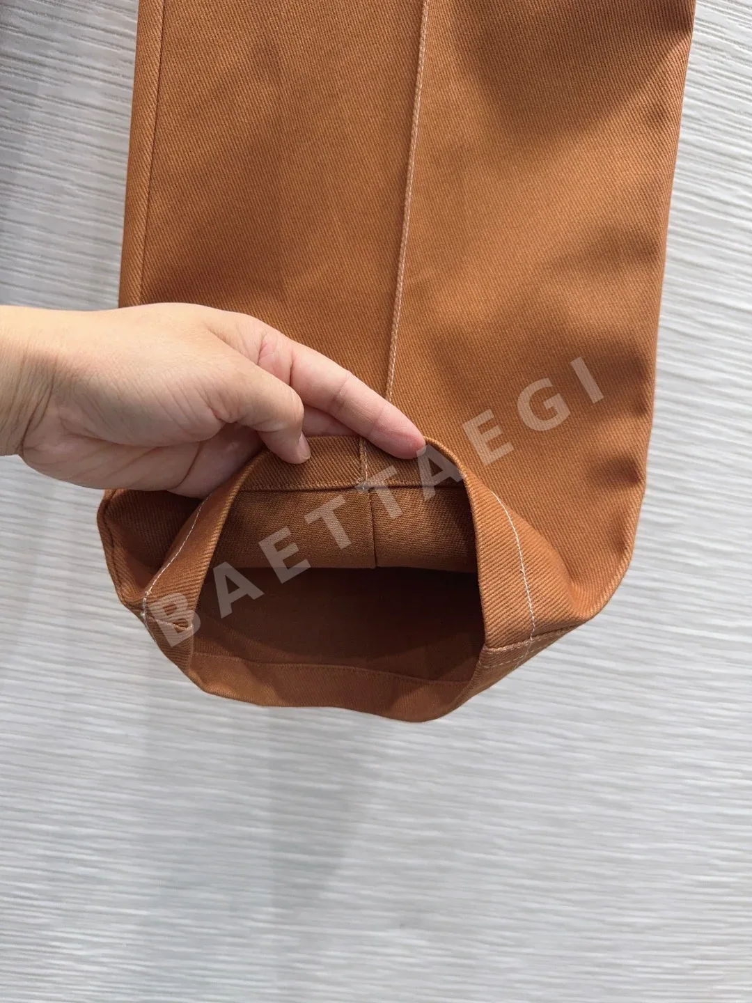 에르메스 3D 테일러링 롱 여성 바지 상세 이미지 6