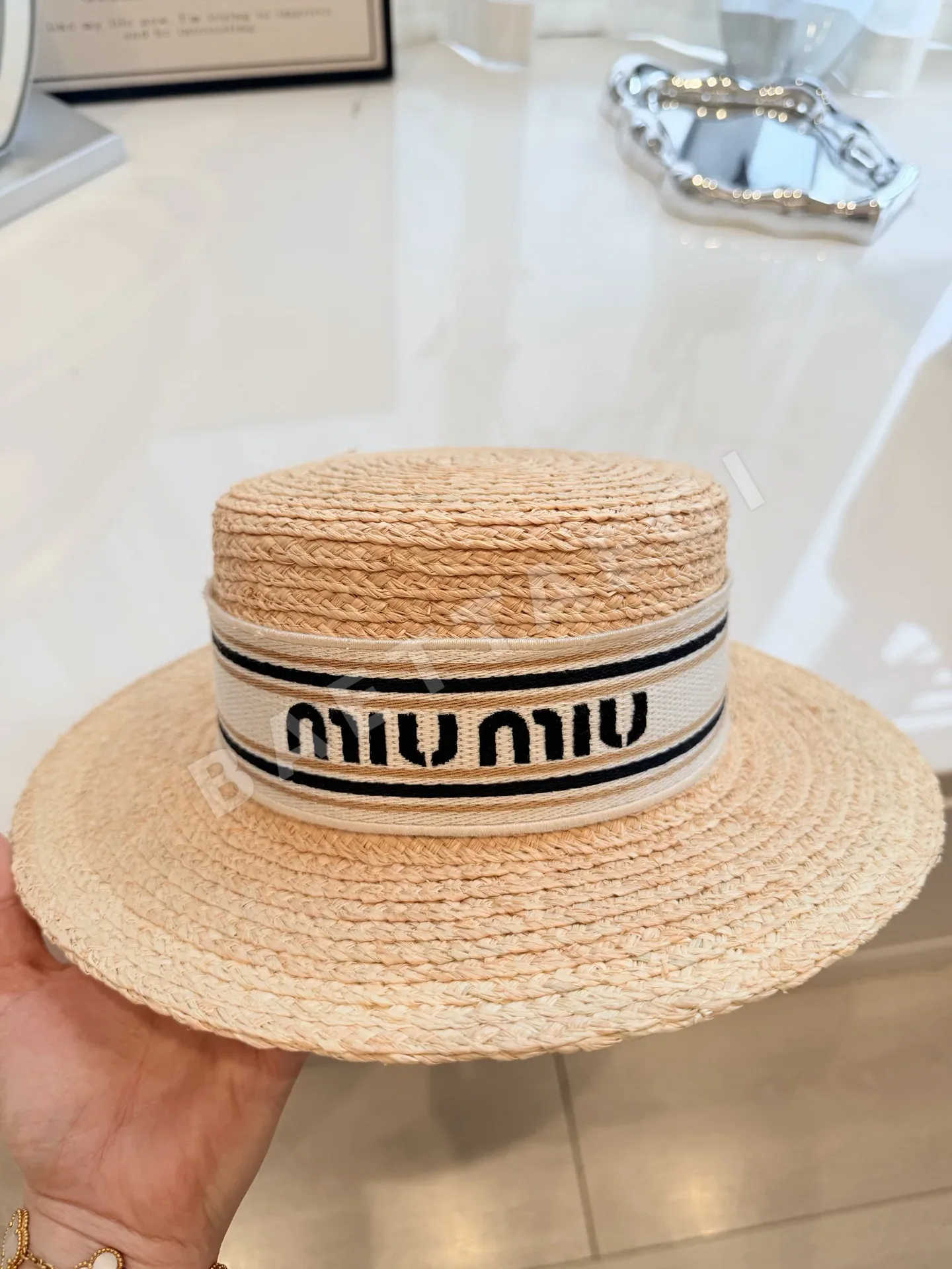 미우미우 모자 80765 Miu Miu Cap 상세 이미지 9