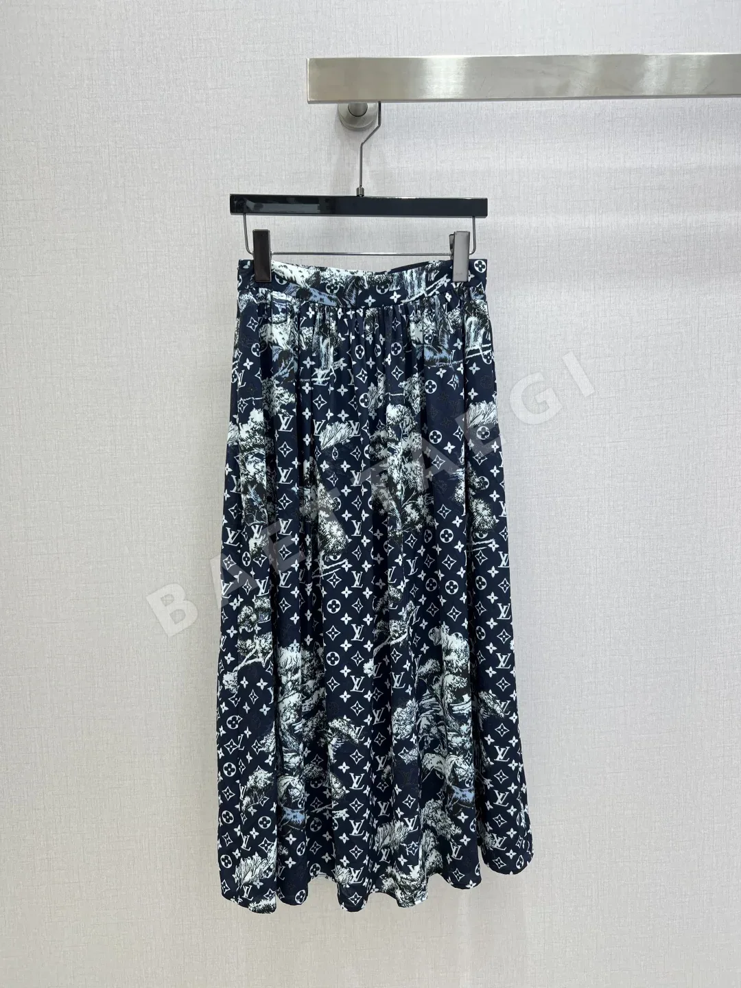 루이비통 프린트 플리츠 롱 스커트 97173