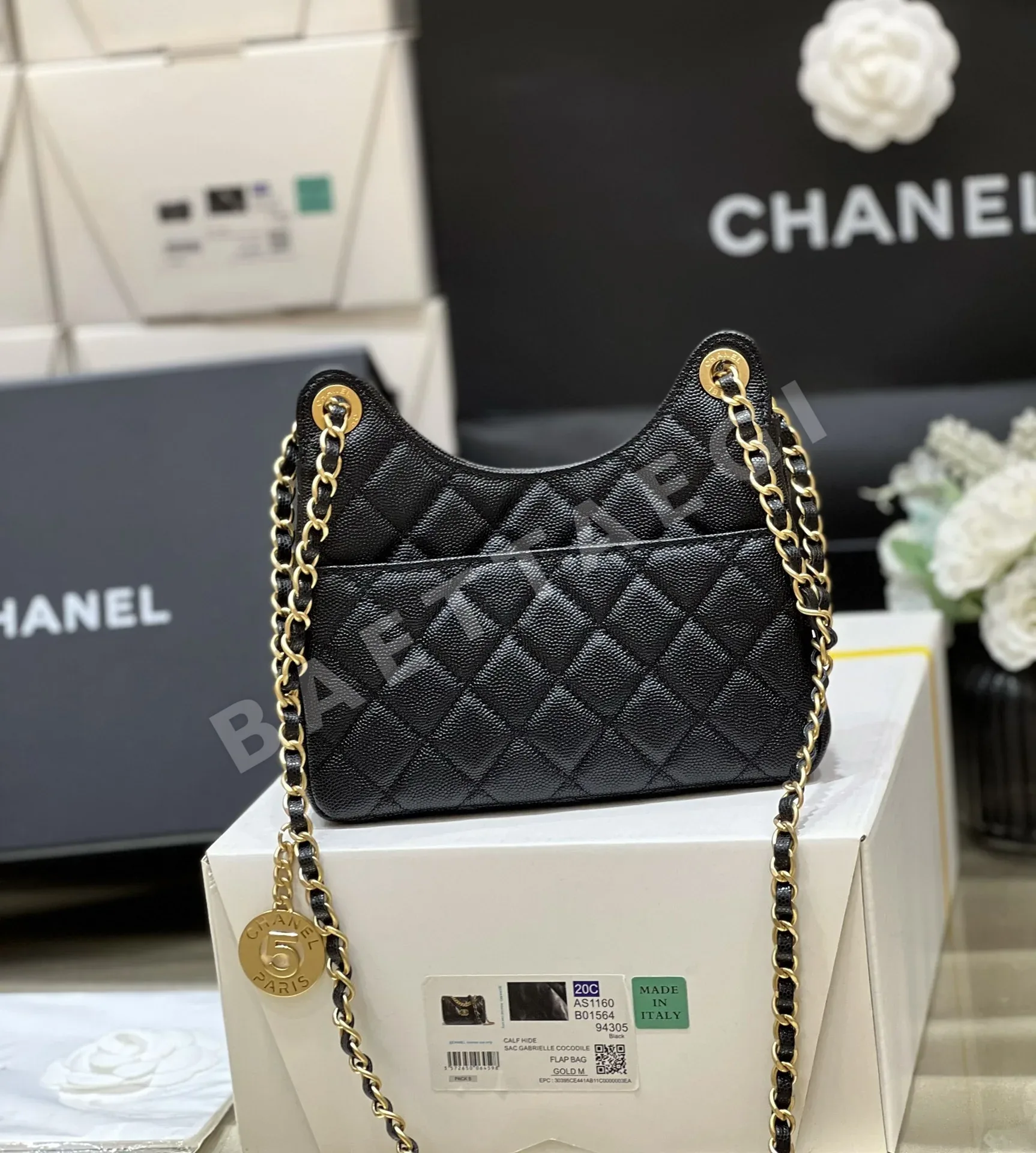 샤넬 23P 리치볼 중형 호보 가방 AS3690 상세 이미지 3