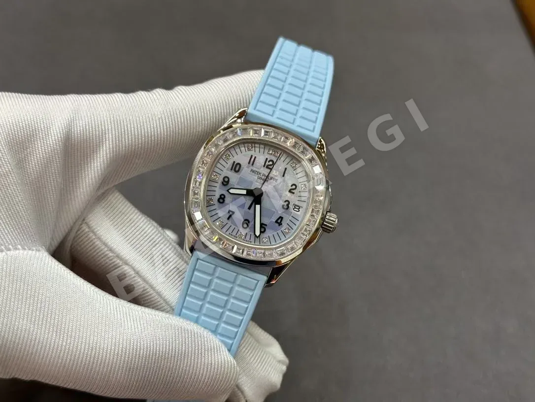 파텍필립 아쿠아넛 다이아 자동 스틸 여성용 JBL 공장 레플리카 44168 Patek Philippe 상세 이미지 3