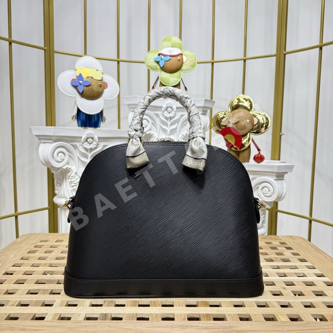 루이비통 알마 MM 에피 가죽 핸드백 M28500 상세 이미지 4