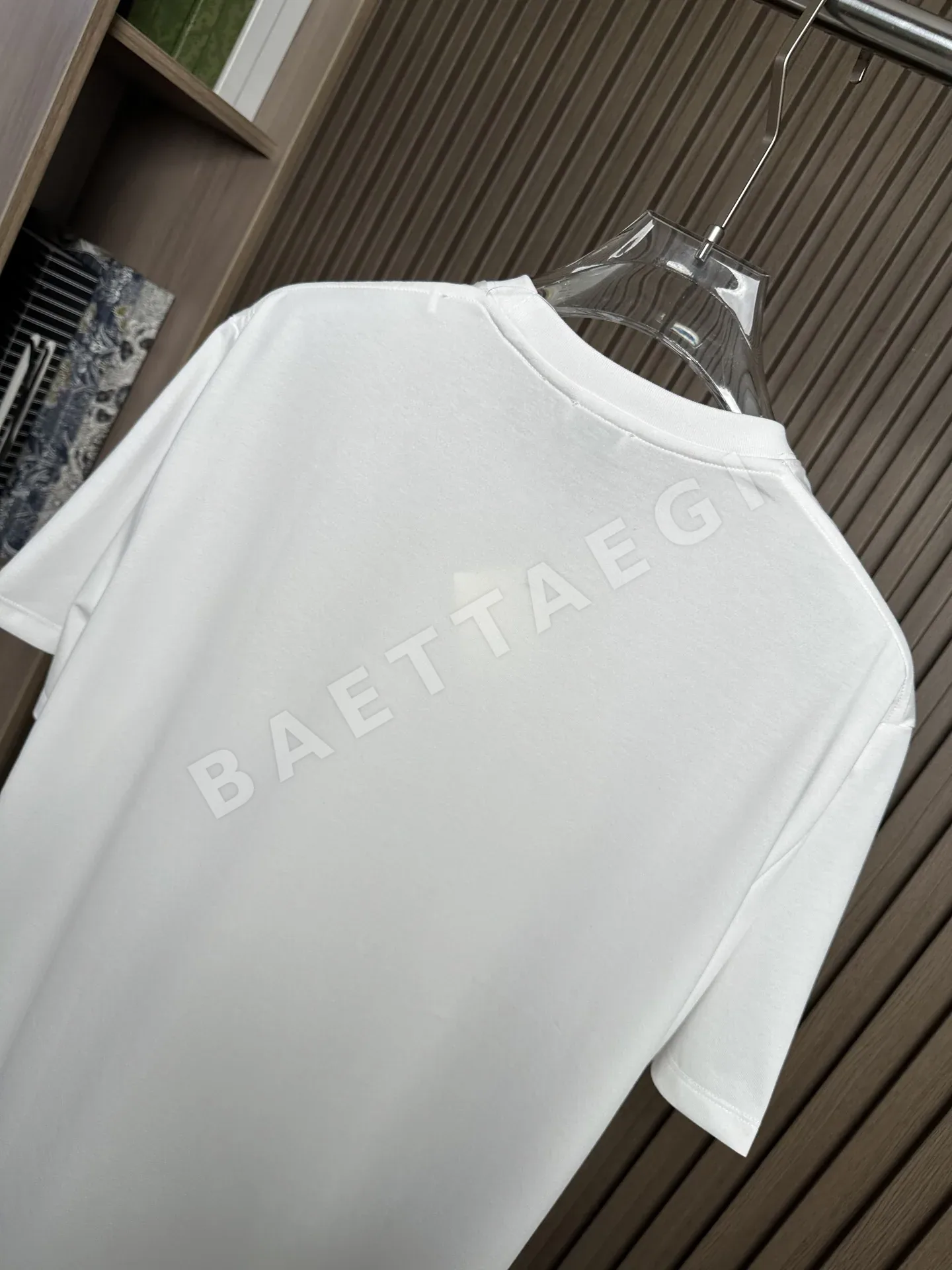 로에베 피마 코튼 크루넥 남성 반팔 티셔츠 상세 이미지 5