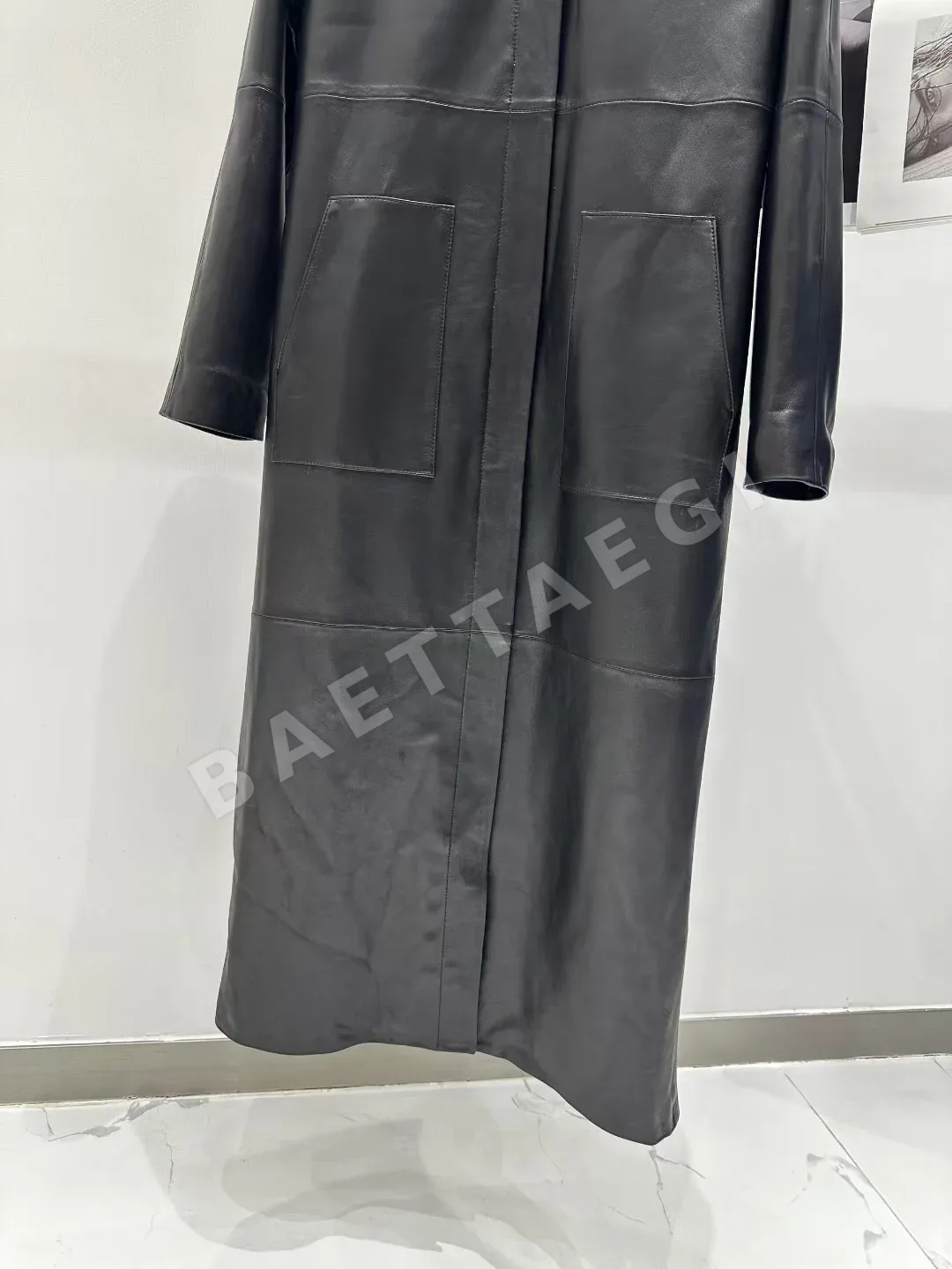 에르메스 시프스킨 여성 자켓 상세 이미지 4