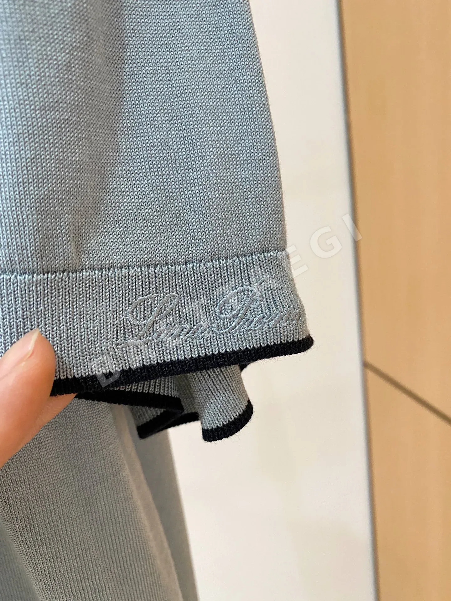 로로피아나 남성 린넨 혼방 반팔 셔츠 상세 이미지 7