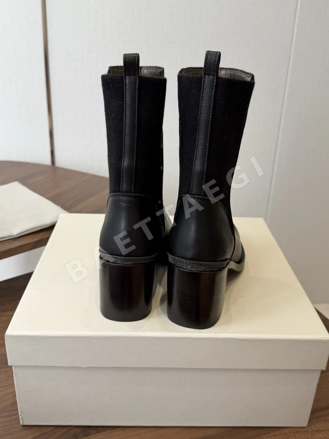 브루넬로쿠치넬리 미드카프 스틸레토 부츠 상세 이미지 8