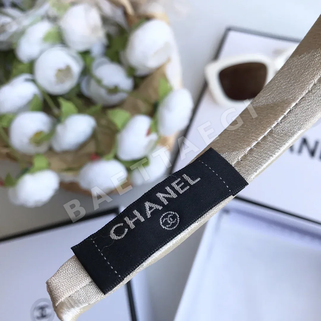 샤넬 계란말이 모양 헤어밴드 헤어악세사리 상세 이미지 7
