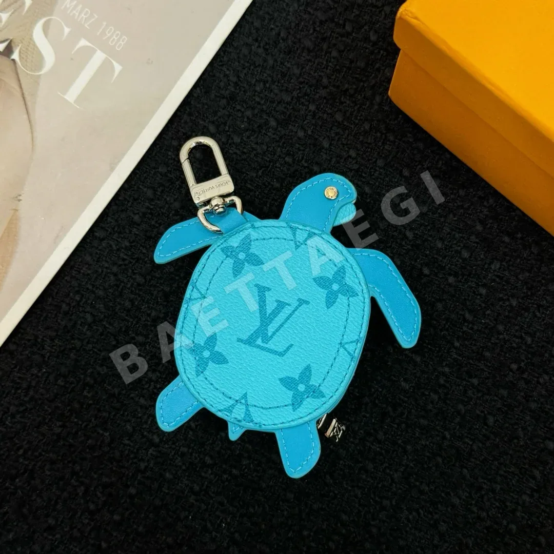 루이비통 모노그램 캔버스 거북이 키링 상세 이미지 5