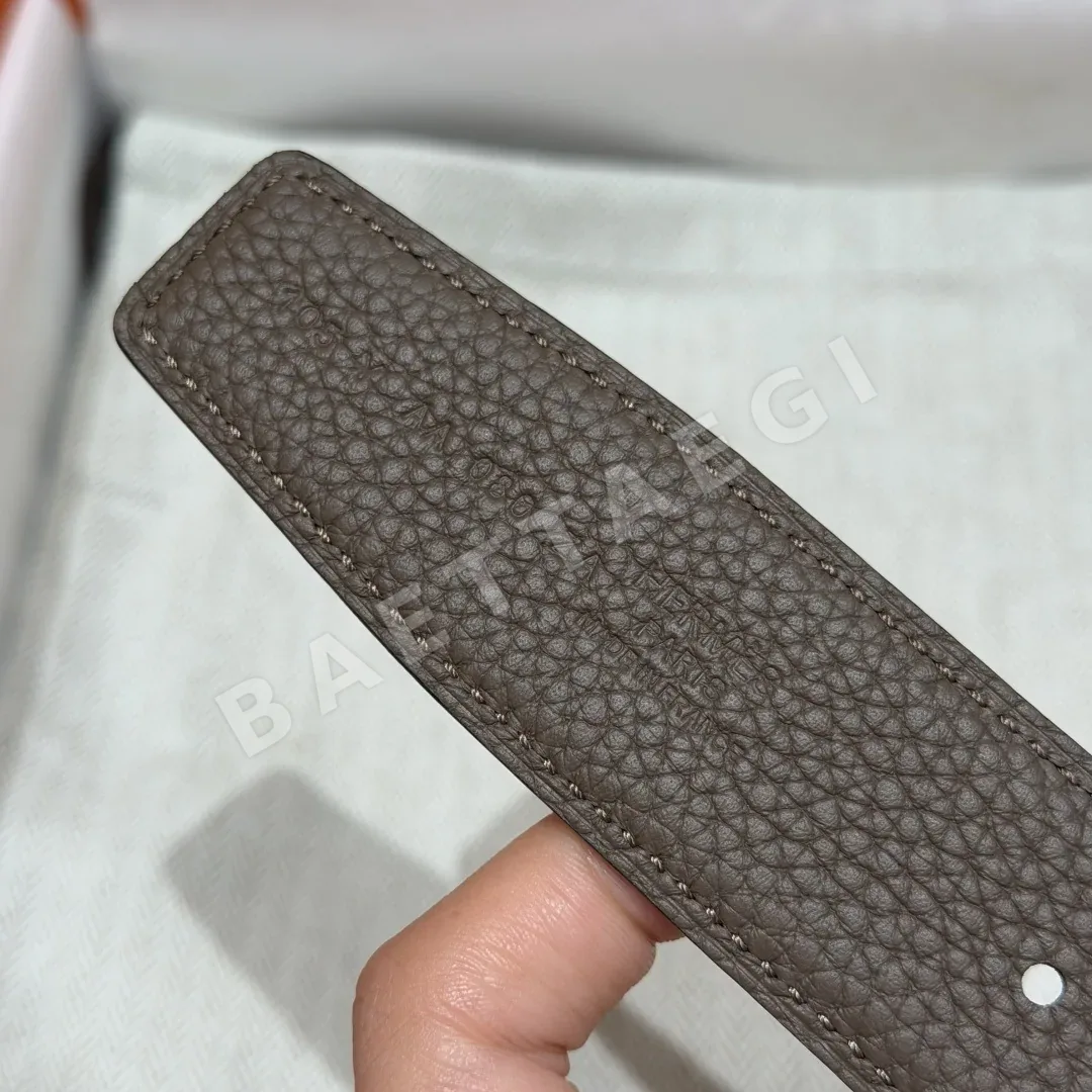 에르메스 H 버클 리버서블 가죽 벨트 32mm 상세 이미지 7